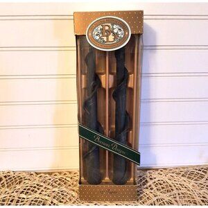 Vintage Beeswax Designs Taper Candles, 12" Tapers, Handmade, 100% Natural, GUC